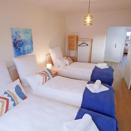 Westersuites - Ocean - 2br Zentral Wlan 6 Betten Waschtrockner Apartman Bréma