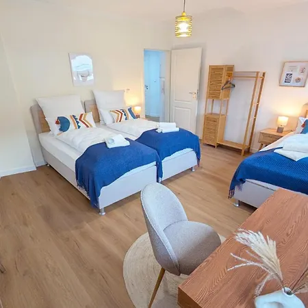 Westersuites - Ocean - 2br Zentral Wlan 6 Betten Waschtrockner Apartman