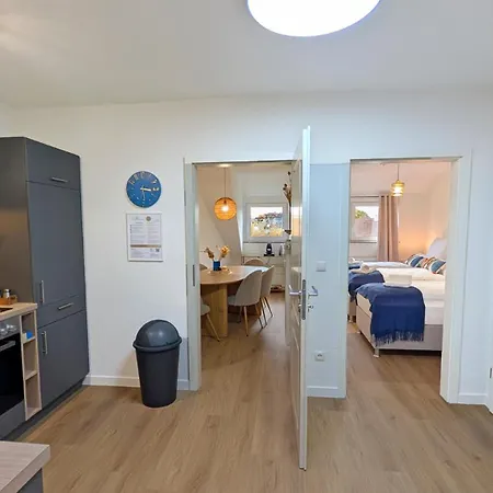 Appartement Westersuites - Ocean - 2br Zentral Wlan 6 Betten Waschtrockner