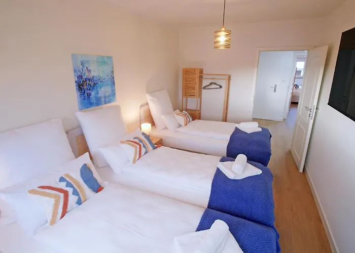 Westersuites - Ocean - Zentral 2br Kueche Wlan Appartement Brême