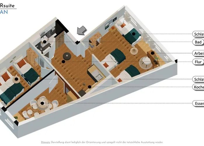 Westersuites - Ocean - Zentral 2br Kueche Wlan Bremen