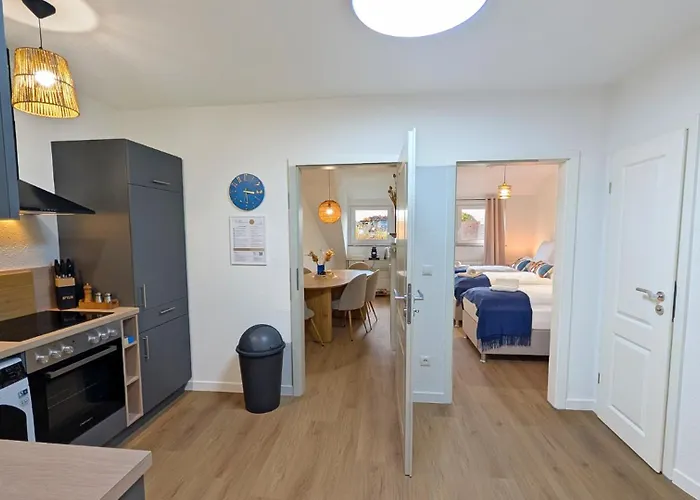 Appartement Westersuites - Ocean - Zentral 2br Kueche Wlan